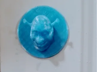 Shrek door deadbolt cover