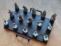 Support pour 15 figurines à peindre/apprêter — photo 2