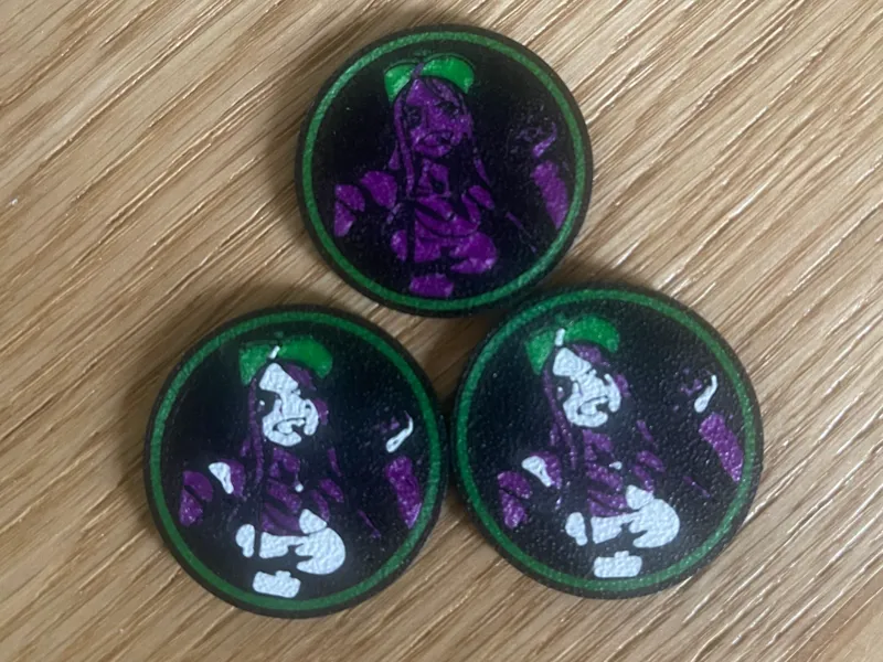 token 35mm Bonney TCG One piece