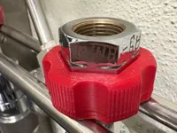 Adapter for nuts 27mm