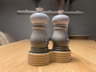 Salt & Pepper Tray / Grinder Holder