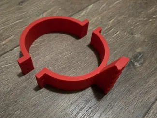 3 inch Potato Cannon Picatinny Rail Mount(v1)