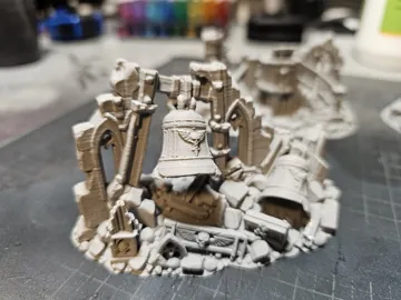 Escenografía en miniatura: Grimdark Gothic Temple Ruins — vista de referencia 3