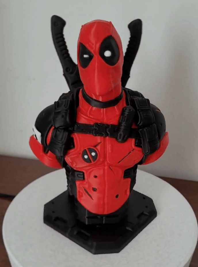 Deadpool Bust by eastman.xyz