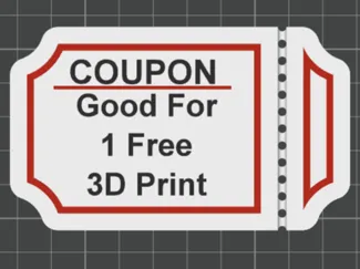 1 Free Print Coupon