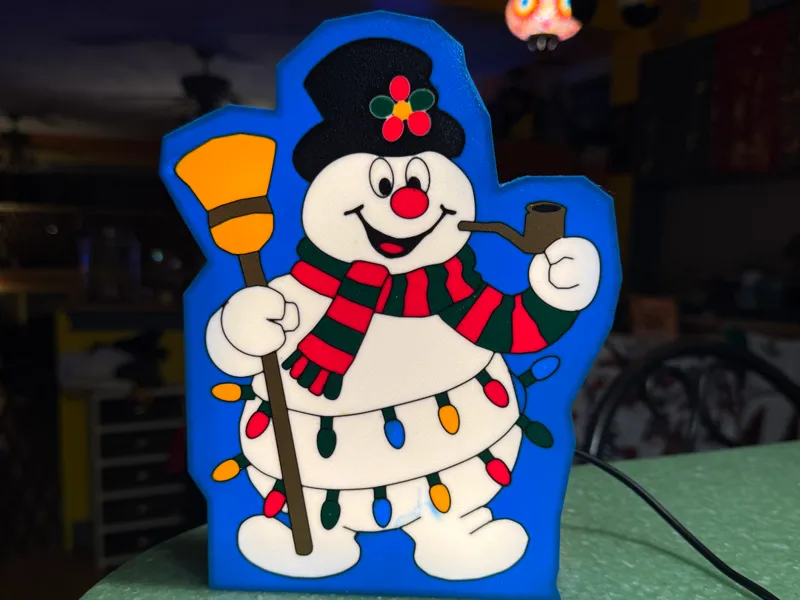 Frosty the Snowman Lightbox
