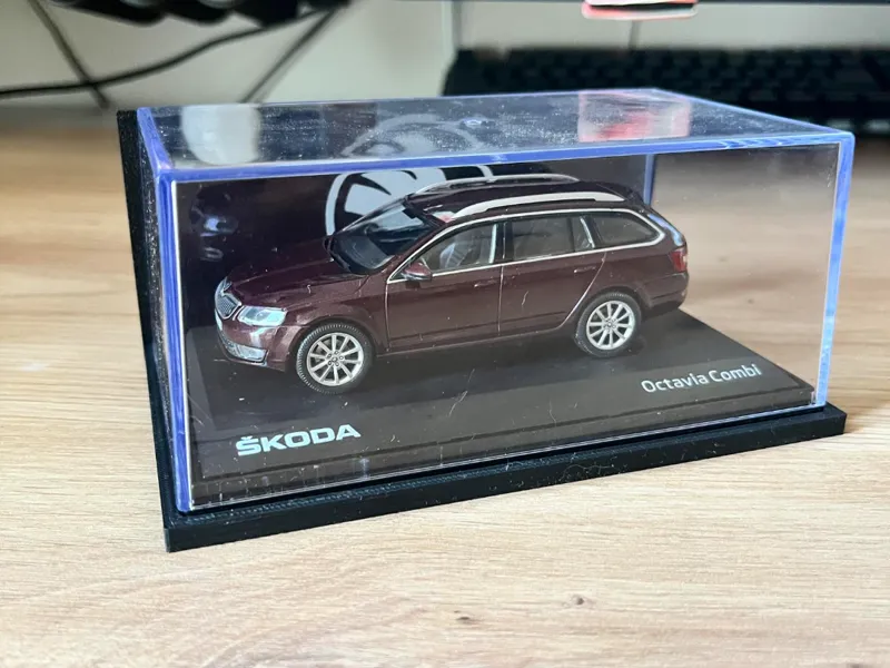 DeAgostini display case - SKODA - scale 1/43