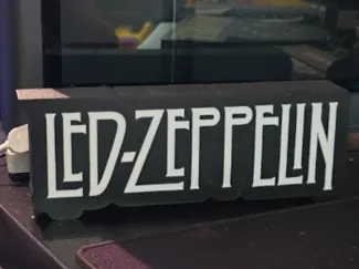Led Zeppelin Lightbox