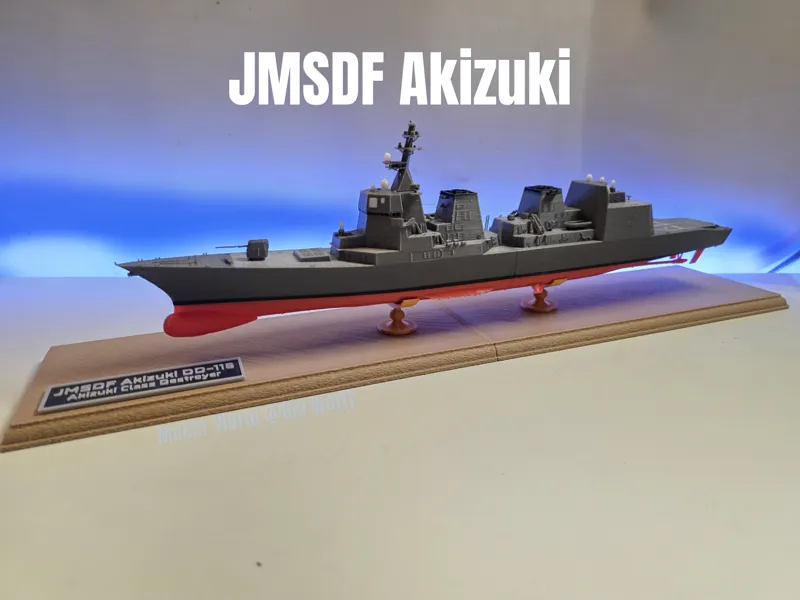 JMSDF Akizuki Class ASW Destroyer 1:350