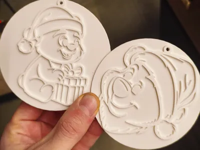 Bear Christmas Ornaments