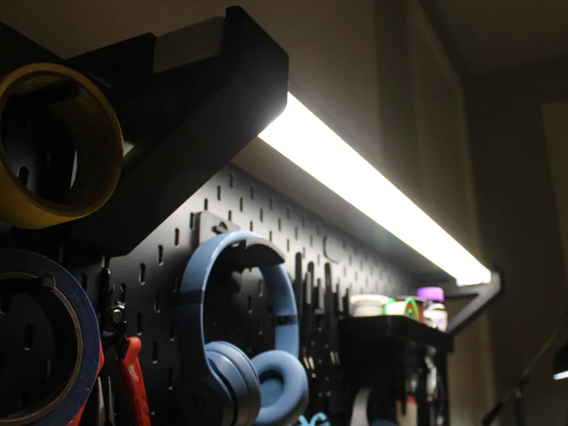 Ikea Skådis Shop Light Mount