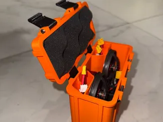 Mobula 8 vertical case