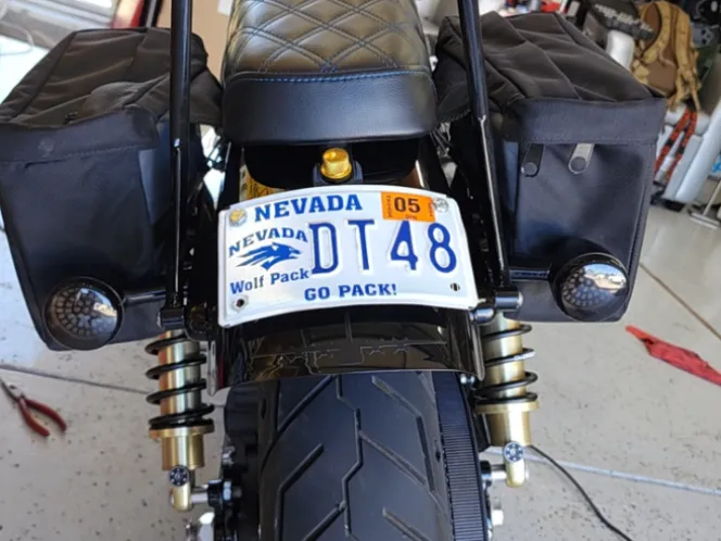 Fender License Plate Mount