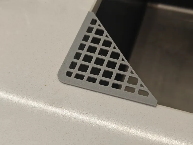 水槽角落三角形沥水架