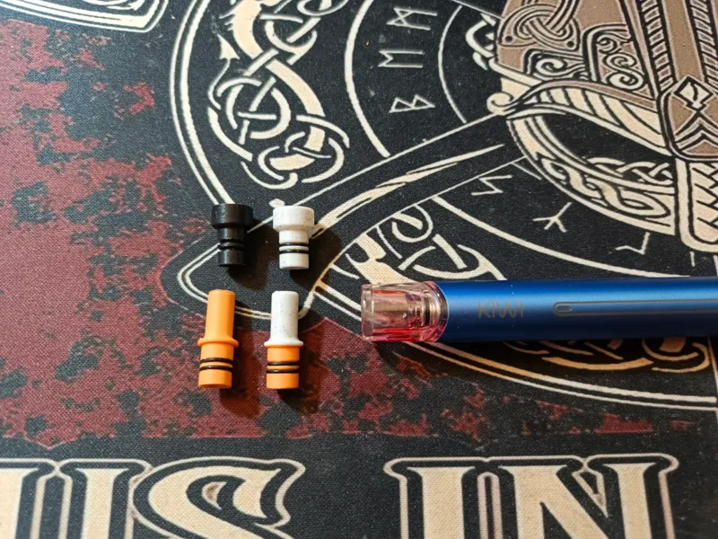 Kiwi Vapor Spark Reduction to 510 + Drip tip