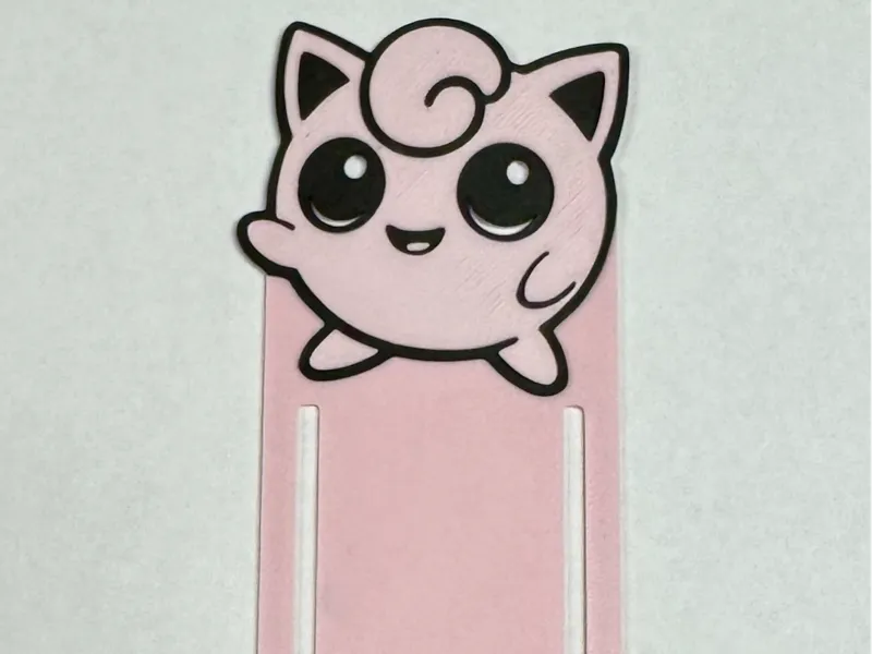 Jigglypuff Pokemon Bookmark