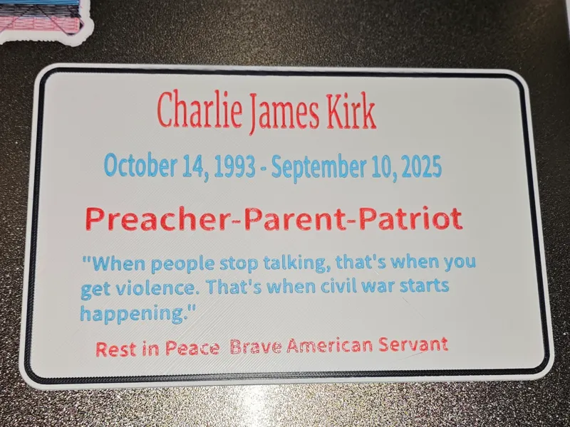 Charlie Kirk Memorial