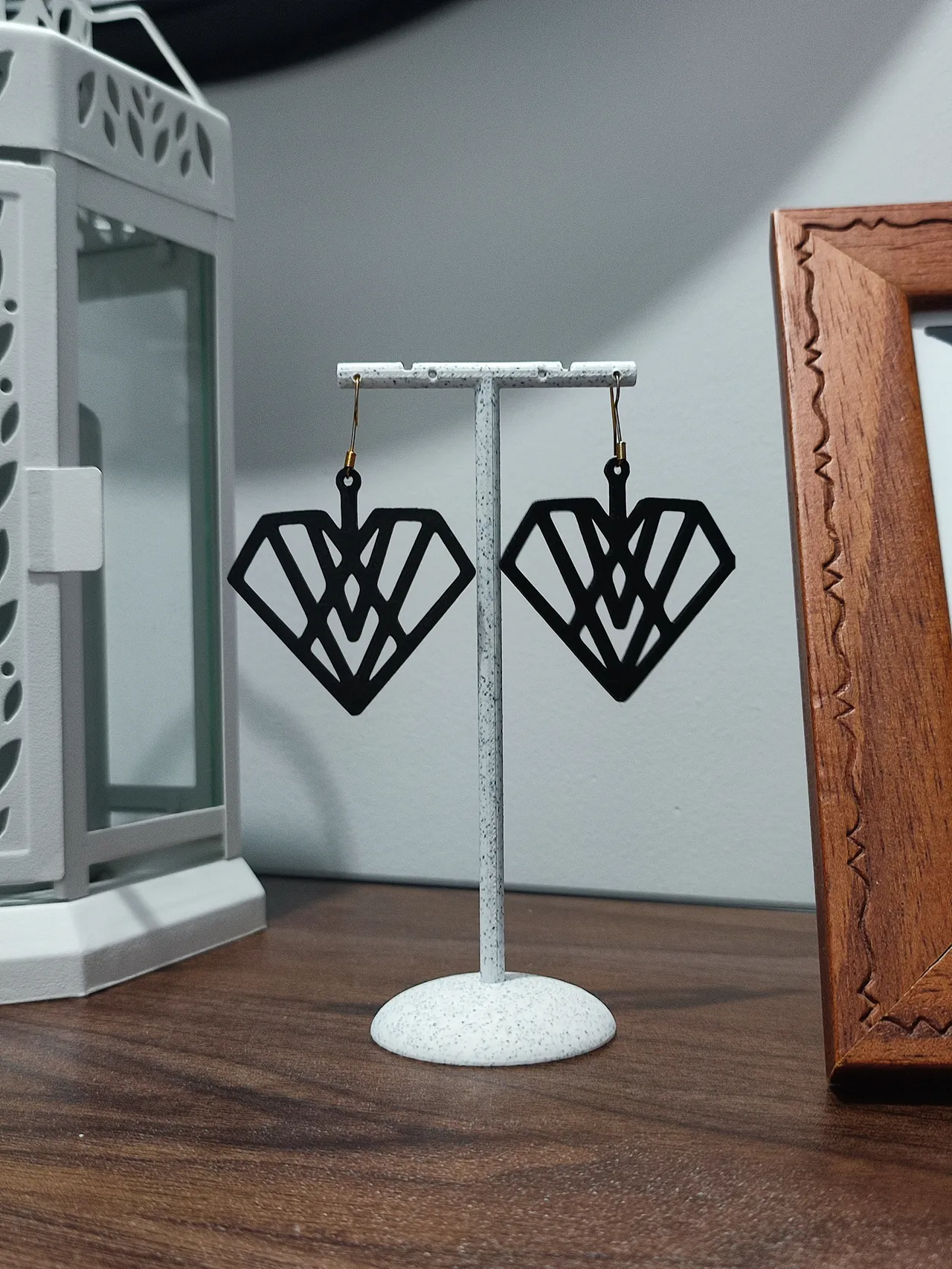 Aretes El Corazón del Cristal view 2