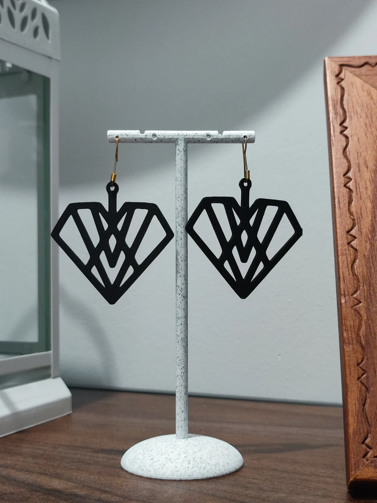 Aretes El Corazón del Cristal view 3