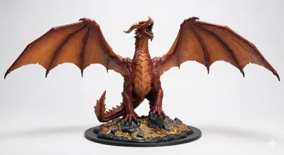 Ignis, The Scourge of Cinderpeak – D&D Miniature
