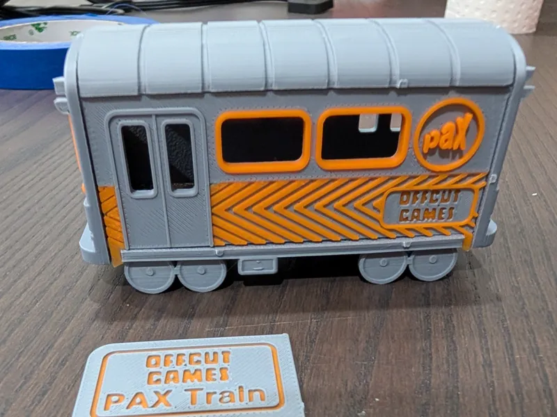 Subway Train Snap Kit - Offcut Games