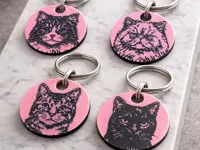 Cat keychain