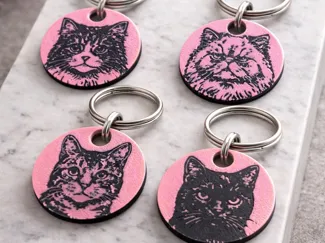 Cat keychains