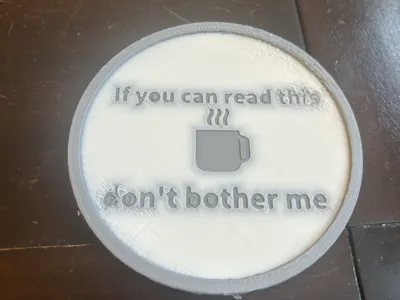 Comic coaster