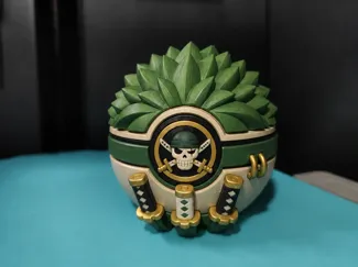 Roronoa Zoro Pokéball – A Three-Sword Style Catch