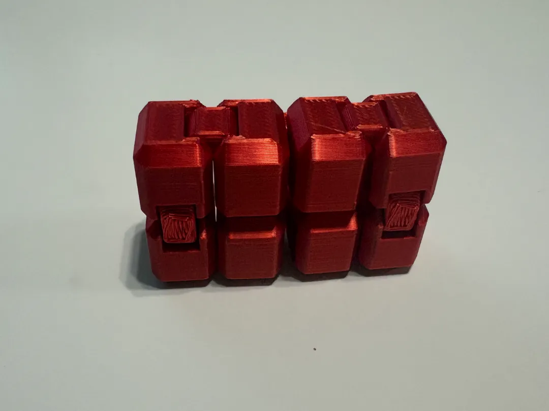 Infinity Fidget Cube - Free 3D Print Model - MakerWorld