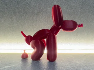 Cane palloncino 1 