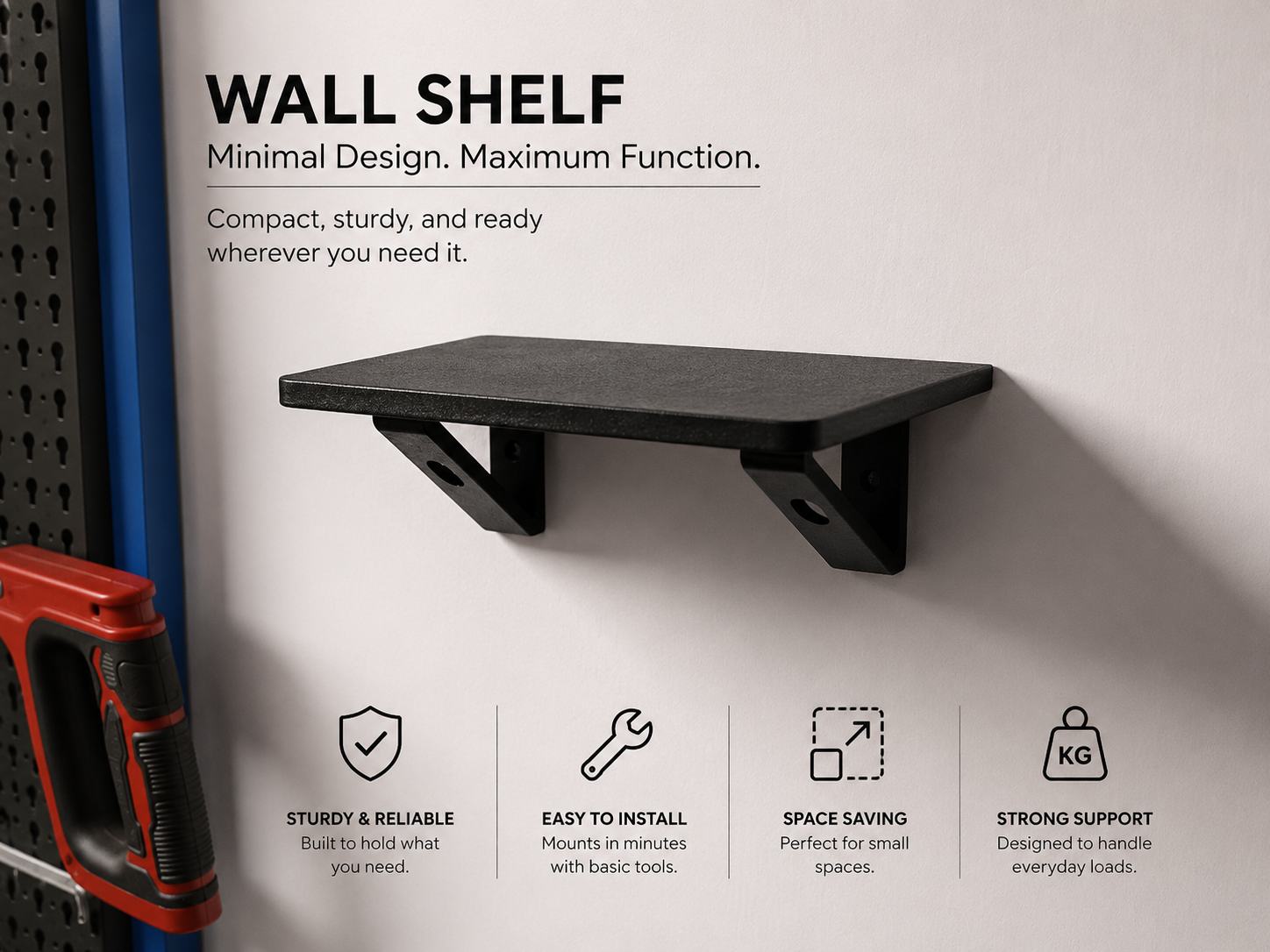 Miniatura 1 do modelo 3D Wall Shelf