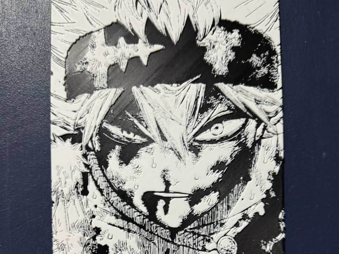 PANEL DE MANGA ASTA BLACK CLOVER