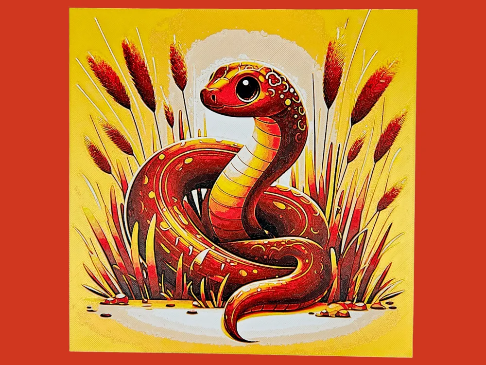 Year of the Snake 2025 - Chinese New Year Hueforge