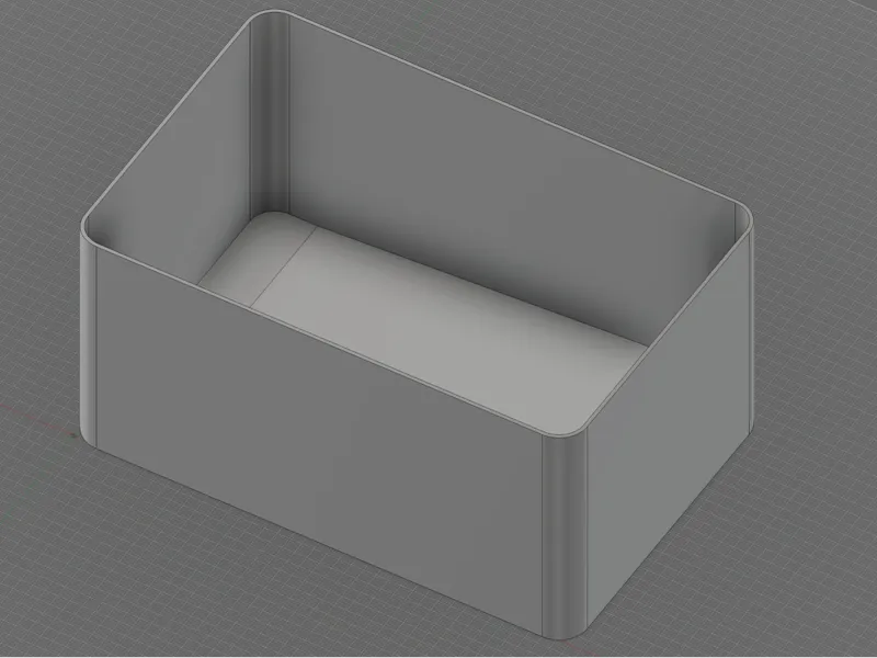 Fully Custom Poop Bin With Bottom Angle