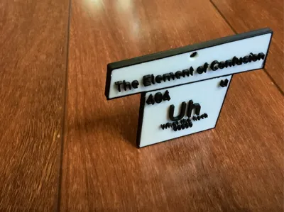 The Element of Confusion Keychain