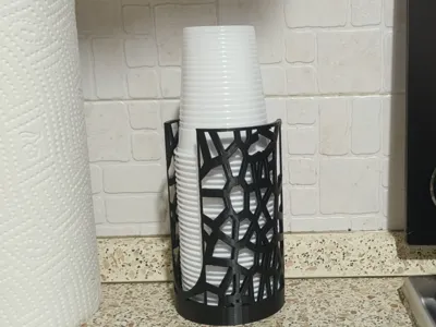 Voronoi Cup Holder