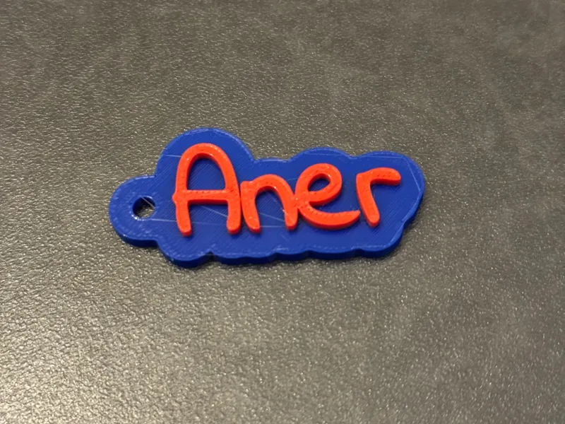 Keychain Aner - Portachiavi Aner