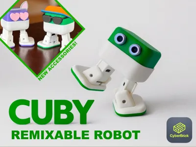 CUBY - CyberBrick Robot Buddy