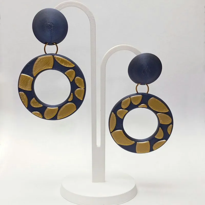 Plaza earrings view 3