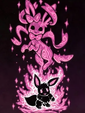 Sylveon HueForge /The fairy within