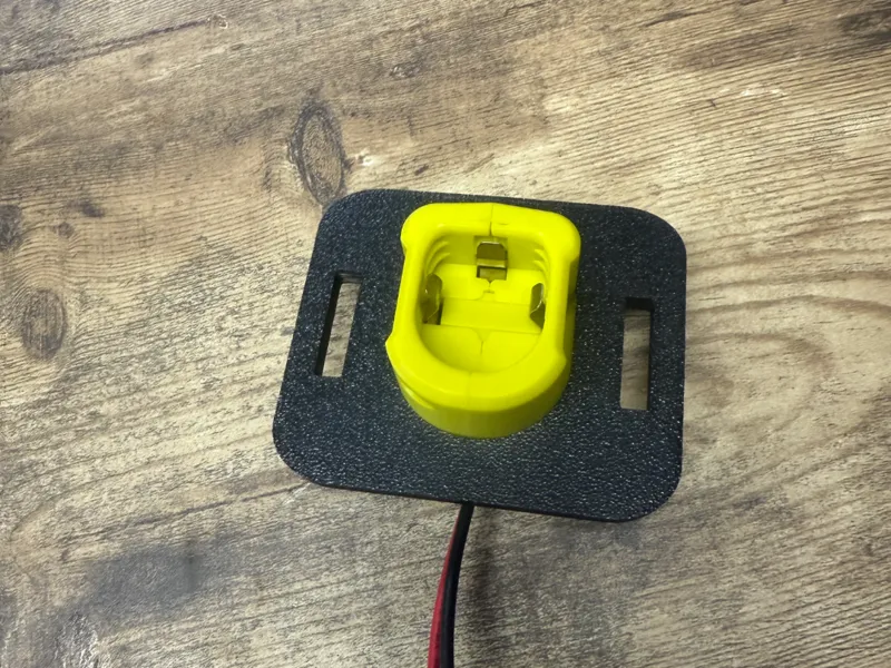 ryobi power wheels battery adaper mount