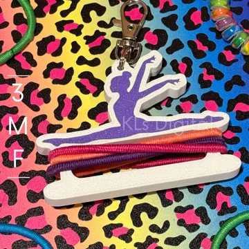 Accesorio para sujetar ligas de cabello: Gymnastics — vista de referencia 3