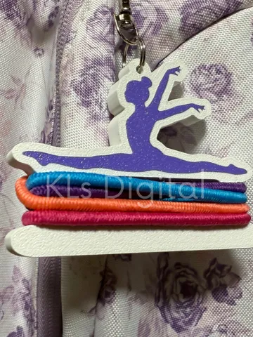 Accesorio para sujetar ligas de cabello: Gymnastics — vista de referencia 2