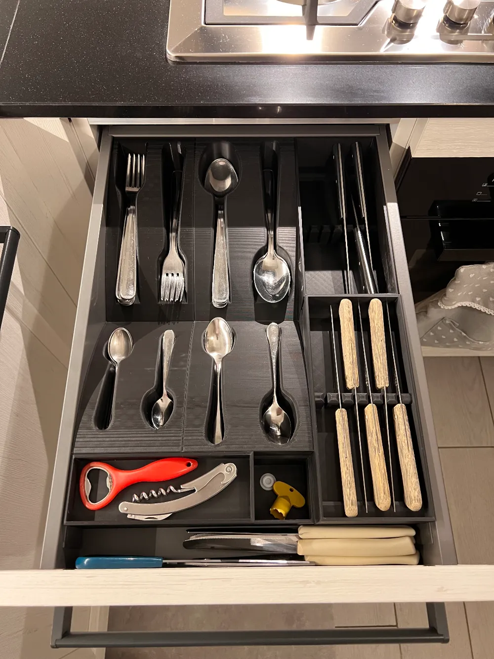 Kitchen Cutlery Organizer by Luca Maker Lab - MakerWorld