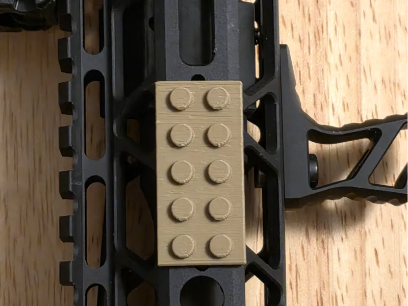 Rail Covers | Snap-LOK M-LOK  LegoBrick Edition 