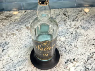 Liquor Bottle Lamp Base