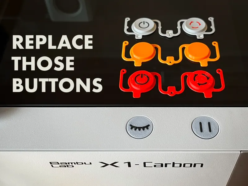 Customizable Front Panel Buttons