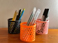 Pot à crayons nid d'abeille — photo 1