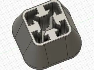 1010 T-Slot foot